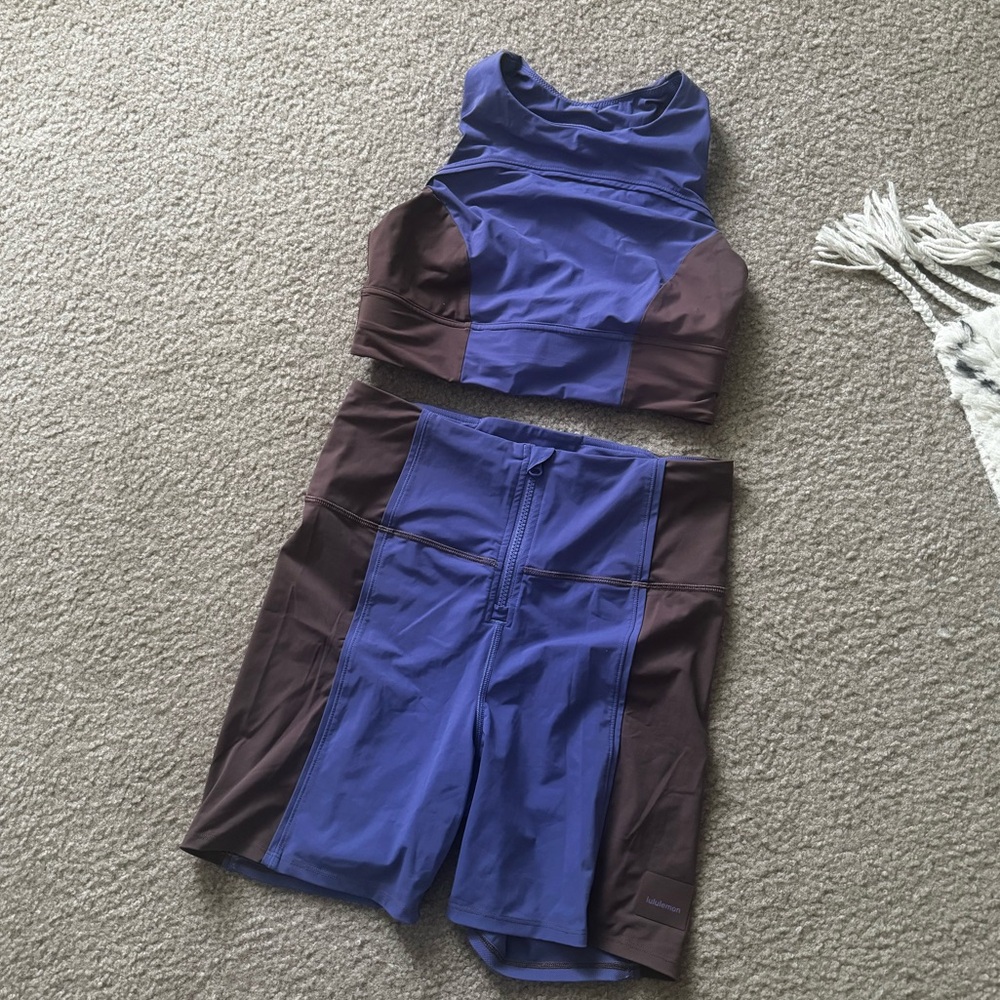Lululemon Set sz8 hike to swim set